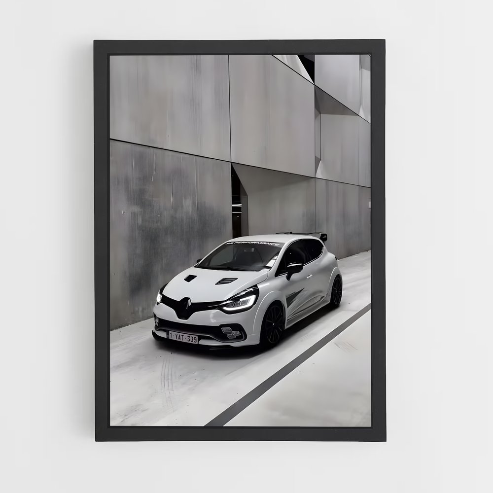 Poster Énergie Clio – affiche Renault (vue 2)
